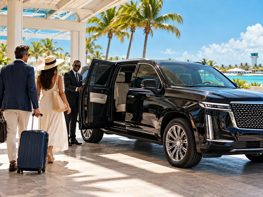 Private airport transportation in The Bahamas