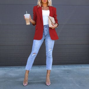 Chic Casual Work Blazers