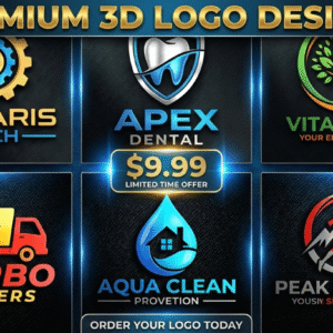 Premium 3D Logo Design Package
