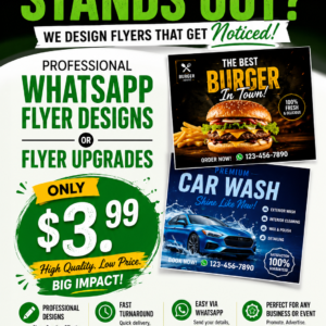 Flyer Design or Flyer Upgrade
